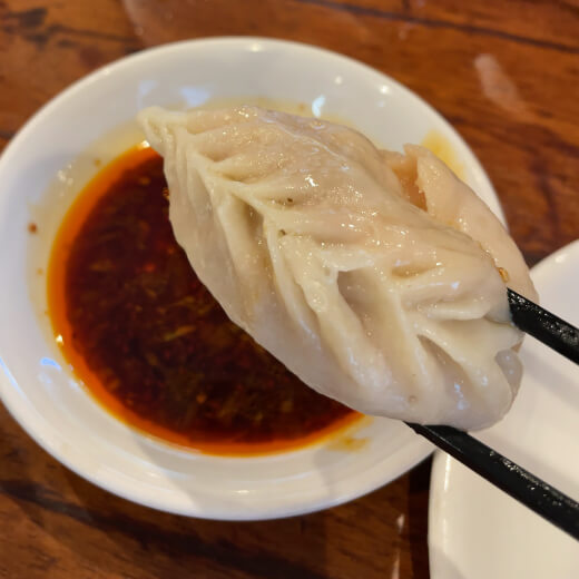 東北人家本館　羊肉の焼き餃子up
